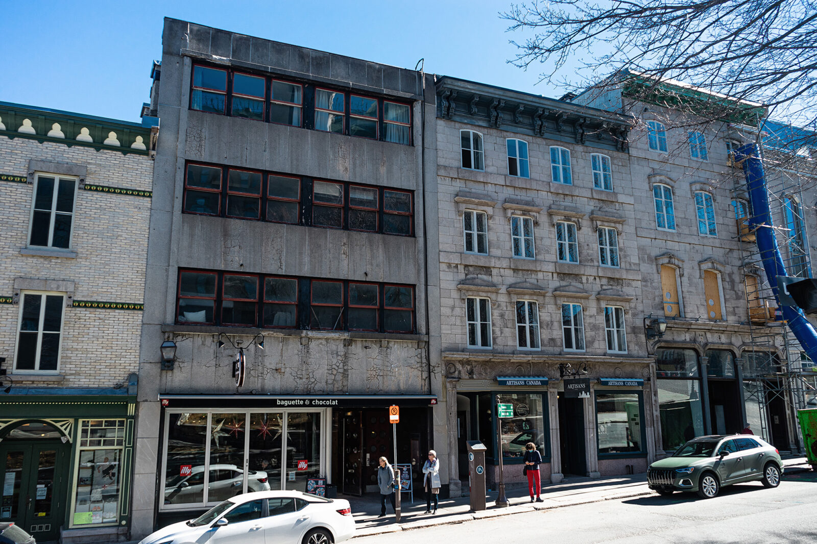 Groupe Murray founder Frédéric Murray at Immeubles Murray heritage property Quebec City