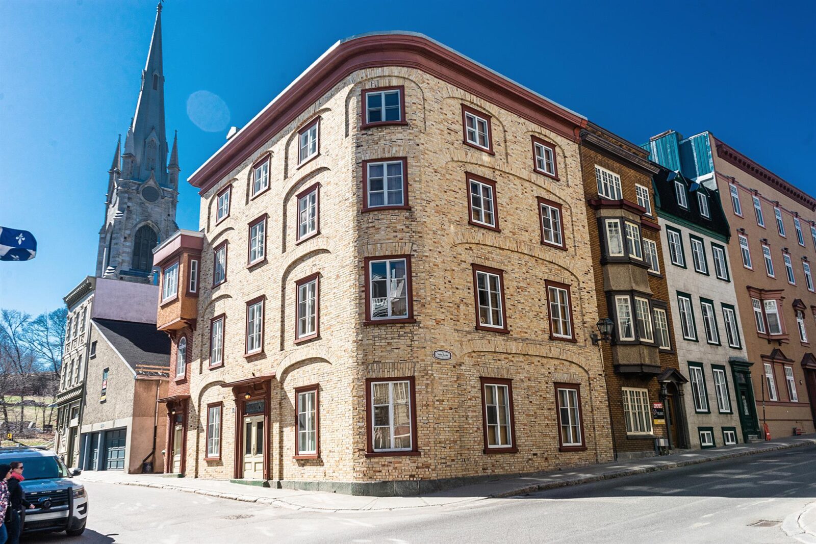 Groupe Murray founder Frédéric Murray at Immeubles Murray heritage property Quebec City