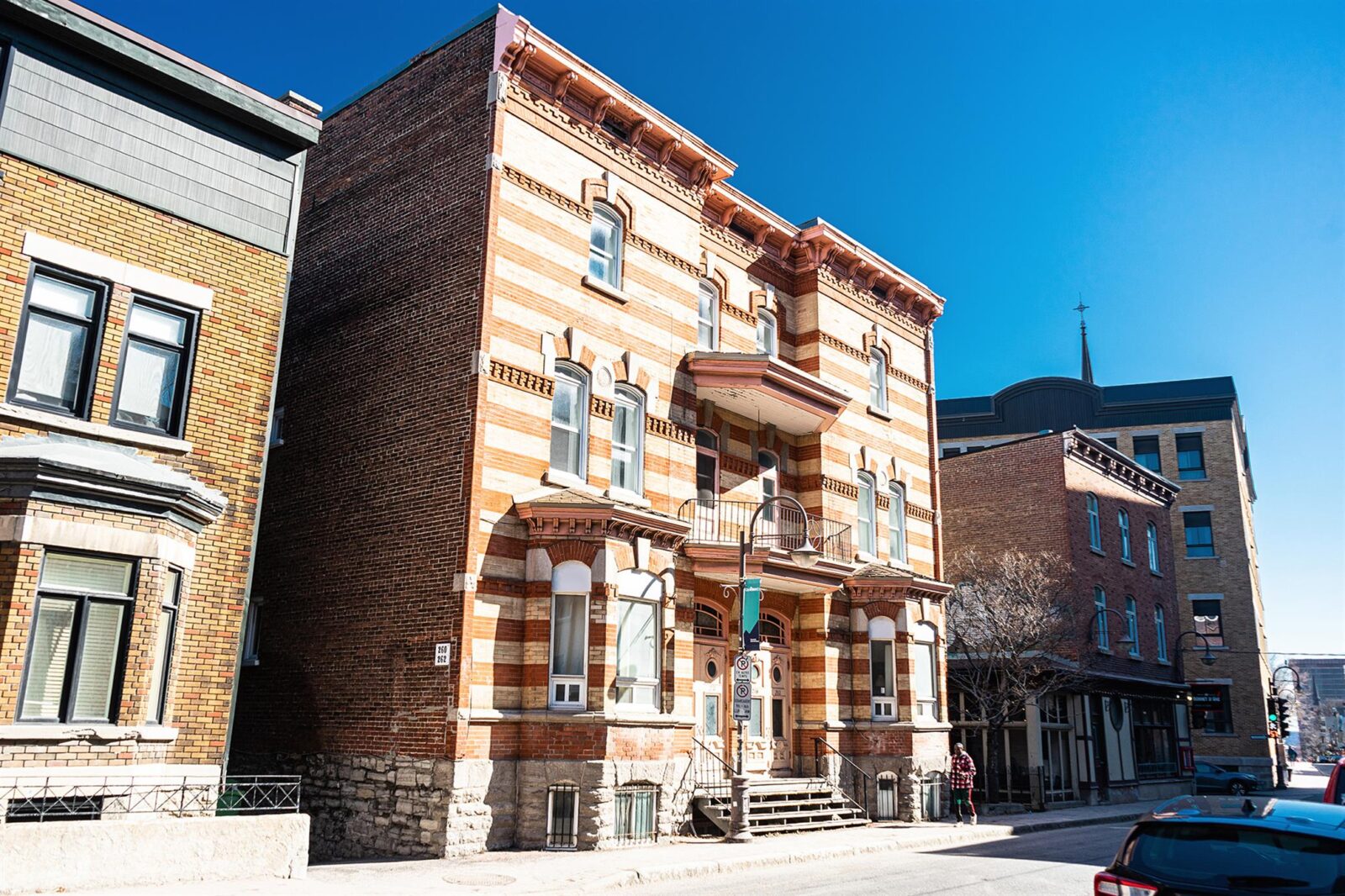 Groupe Murray founder Frédéric Murray at Immeubles Murray heritage property Quebec City