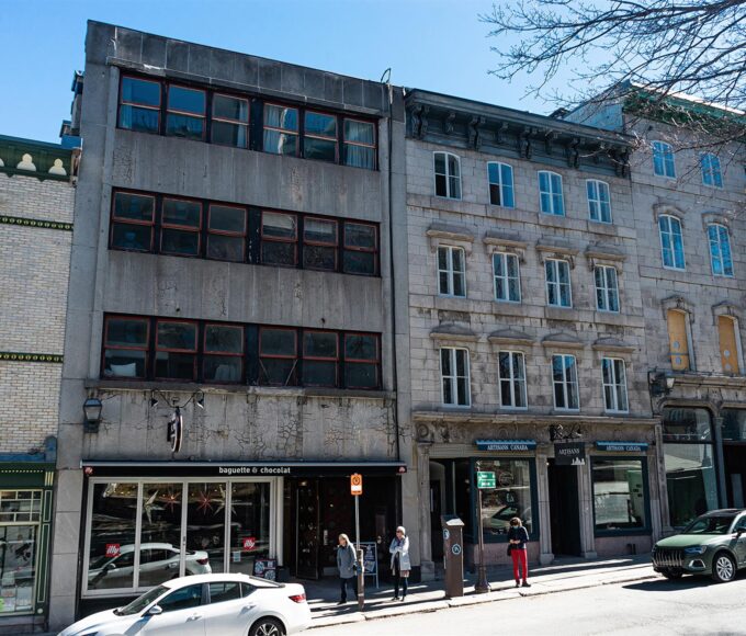 Groupe Murray founder Frédéric Murray at Immeubles Murray heritage property Quebec City